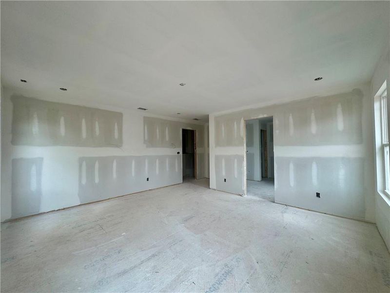 In-progress construction of a new home in Eastlyn Crossing, Flowery Branch, GA (Image 11).