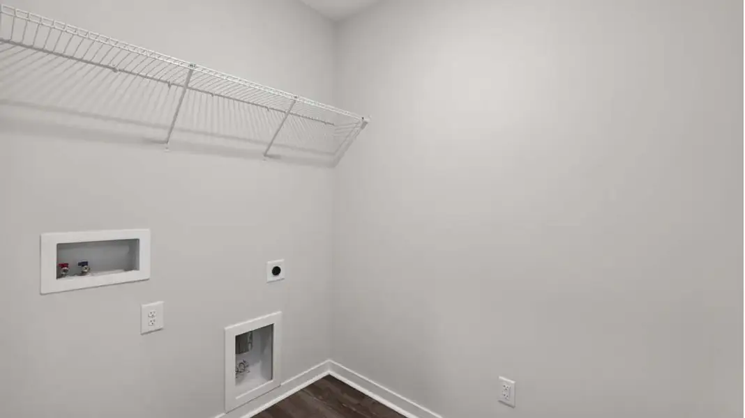 Spacious, unfurnished interior of a new home in Zion Springs, Hickory (Image 20). Spacious, unfurnished interior of a new home in Zion Springs, Hickory (Image 20).