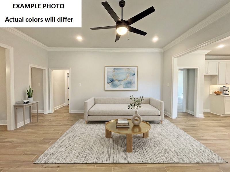 Furnished interior view inside a new home in Bird Song at Hammock Bay, Freeport (Image 4). Furnished interior view inside a new home in Bird Song at Hammock Bay, Freeport (Image 4).