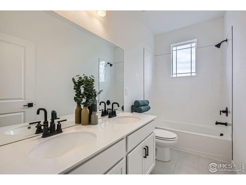 Furnished interior view inside a new home in Farmstead, Berthoud (Image 8). Furnished interior view inside a new home in Farmstead, Berthoud (Image 8).
