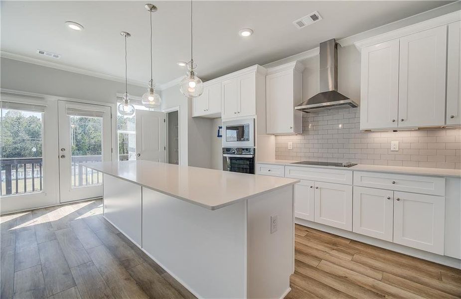 Furnished interior view inside a new home in Silverock, McDonough (Image 13).
