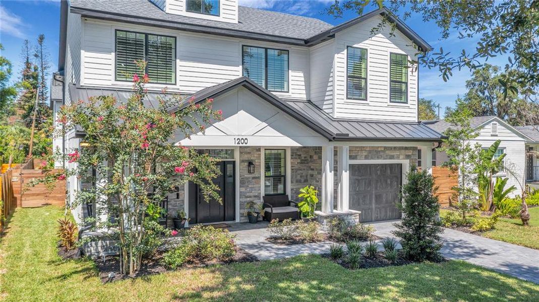 Front exterior of a new home in , Orlando, FL, highlighting curb appeal (Image 1). Front exterior of a new home in , Orlando, FL, highlighting curb appeal (Image 1).