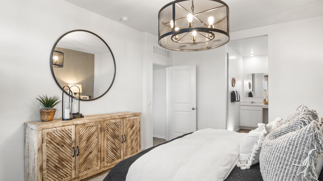 Furnished interior view inside a new home in Remington, Buckeye (Image 17). Furnished interior view inside a new home in Remington, Buckeye (Image 17).