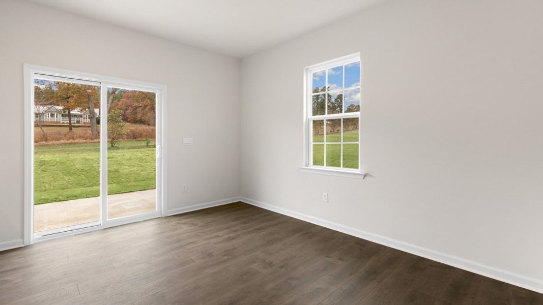 Spacious, unfurnished interior of a new home in The Reserve at Stoney Creek, Whitsett (Image 16).