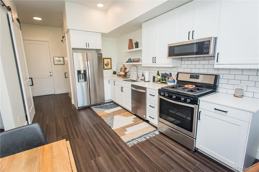 Furnished interior view inside a new home in , Denver (Image 11).