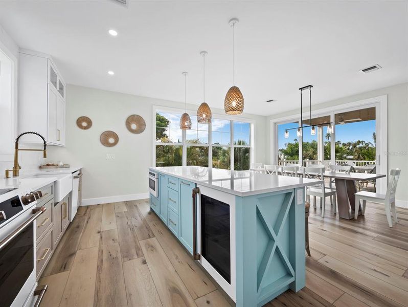 Furnished interior view inside a new home in , Longboat Key (Image 12).