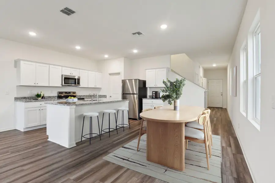 Furnished interior view inside a new home in Pinckney Place, North Charleston (Image 4).
