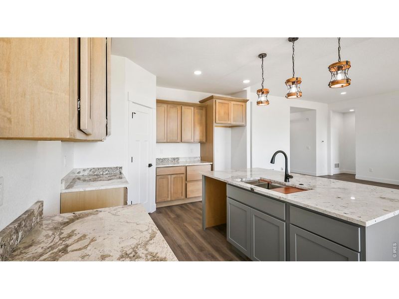 Furnished interior view inside a new home in , Fort Morgan (Image 7).