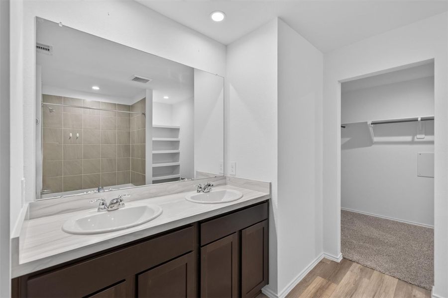 Furnished interior view inside a new home in , Houston (Image 9).