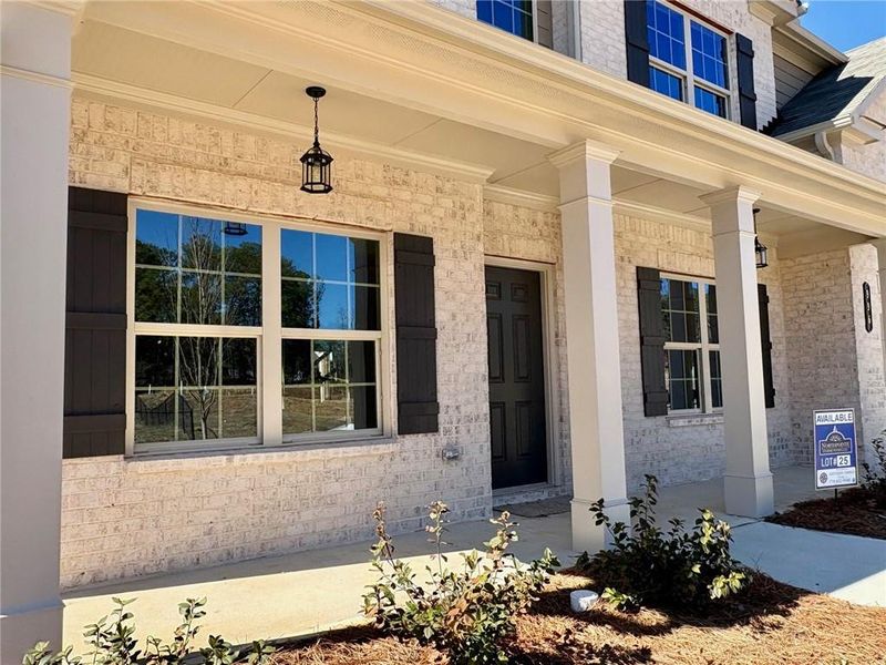 Exterior details and patio area of a home in , Grayson (Image 16).