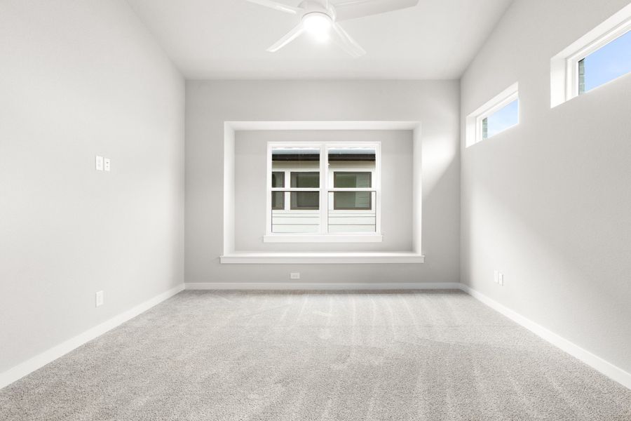 Spacious, unfurnished interior of a new home in Willow Grove Single-Family Homes, Melissa (Image 40). Spacious, unfurnished interior of a new home in Willow Grove Single-Family Homes, Melissa (Image 40).