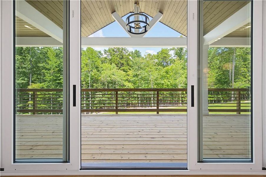 Exterior details and patio area of a home in , Cumming (Image 29).
