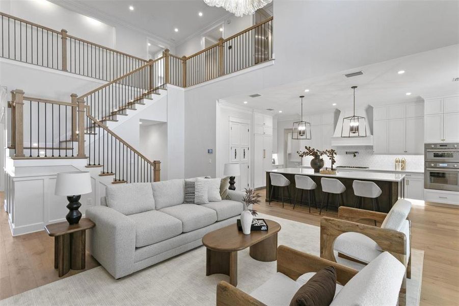 Furnished interior view inside a new home in , Tampa (Image 40).