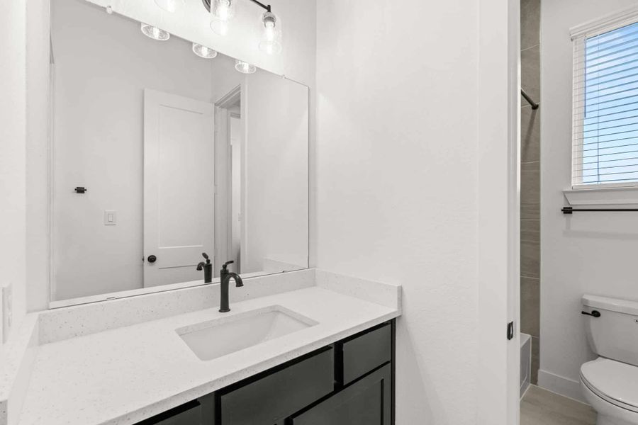 Furnished interior view inside a new home in Brookewater, Rosenberg (Image 11).