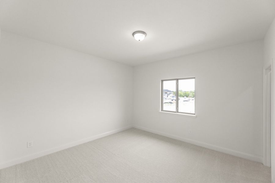 Spacious, unfurnished interior of a new home in Park Hills, Rockwall (Image 31). Spacious, unfurnished interior of a new home in Park Hills, Rockwall (Image 31).