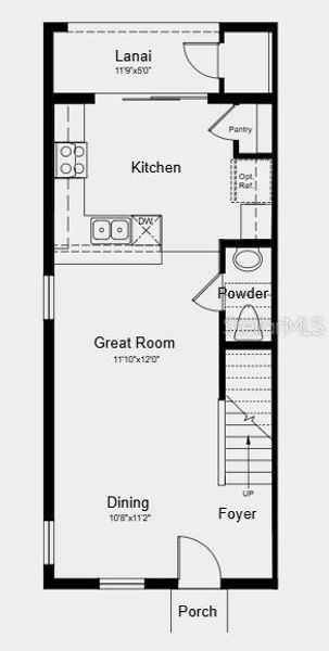 2D floor plan layout of this home in Southloch, Mount Dora, FL (Image 2). 2D floor plan layout of this home in Southloch, Mount Dora, FL (Image 2).