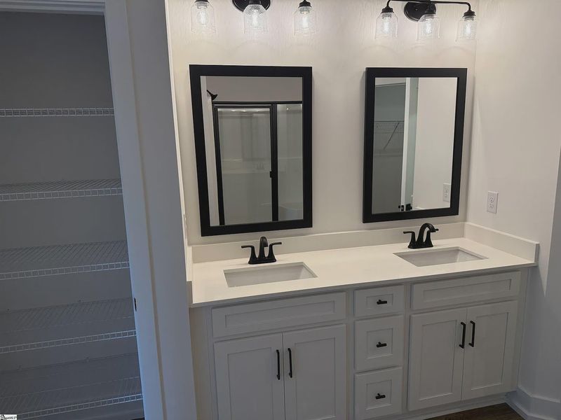 Furnished interior view inside a new home in Hidden Lake Estates, Greenville (Image 9).