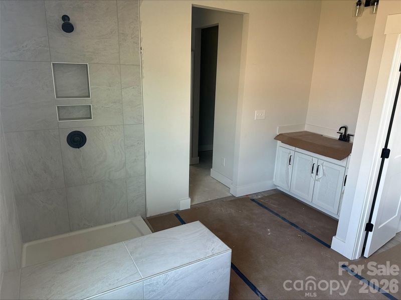 Construction progress on Homesite 628