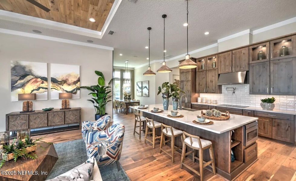 Furnished interior view inside a new home in , Fernandina Beach (Image 16).