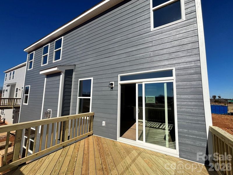 Exterior details and patio area of a home in The Meadows at Laurelbrook, Sherrills Ford (Image 2).