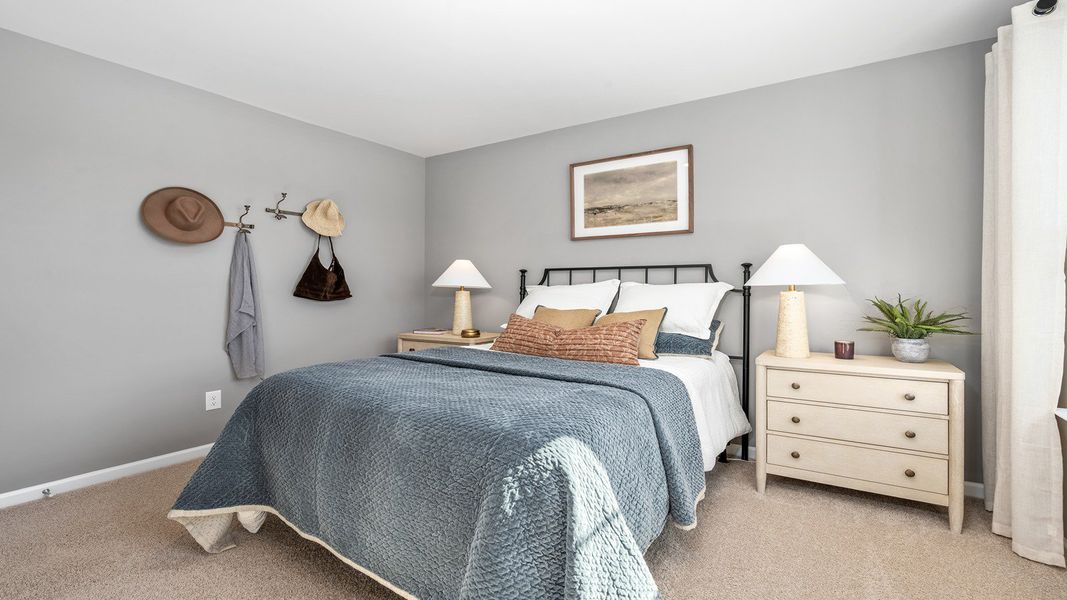 Representative furnished interior of a home built from the Belhaven by D.R. Horton in Middleton, Greensboro (Image 14).