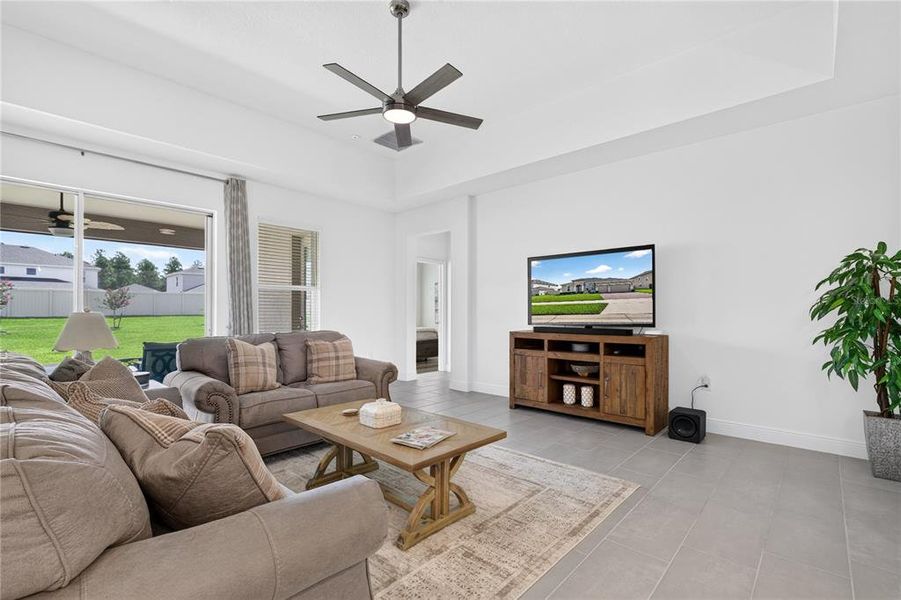 Furnished interior view inside a new home in , Mount Dora (Image 38). Furnished interior view inside a new home in , Mount Dora (Image 38).