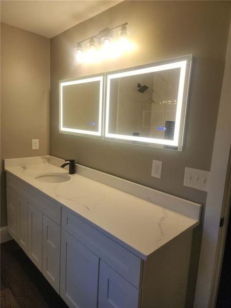 Furnished interior view inside a new home in , Elberton (Image 10).