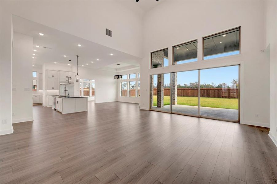 Spacious, unfurnished interior of a new home in Northshore at Lakewood Village - Estate Series, Lakewood Village (Image 17).