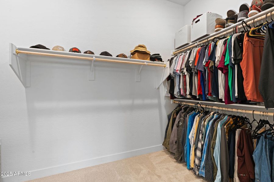 Primary Walk-In Closet