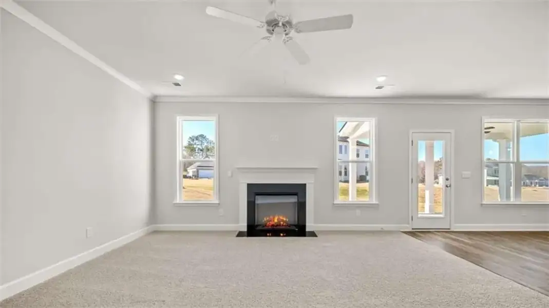 Spacious, unfurnished interior of a new home in Wildwood, Covington (Image 24). Spacious, unfurnished interior of a new home in Wildwood, Covington (Image 24).