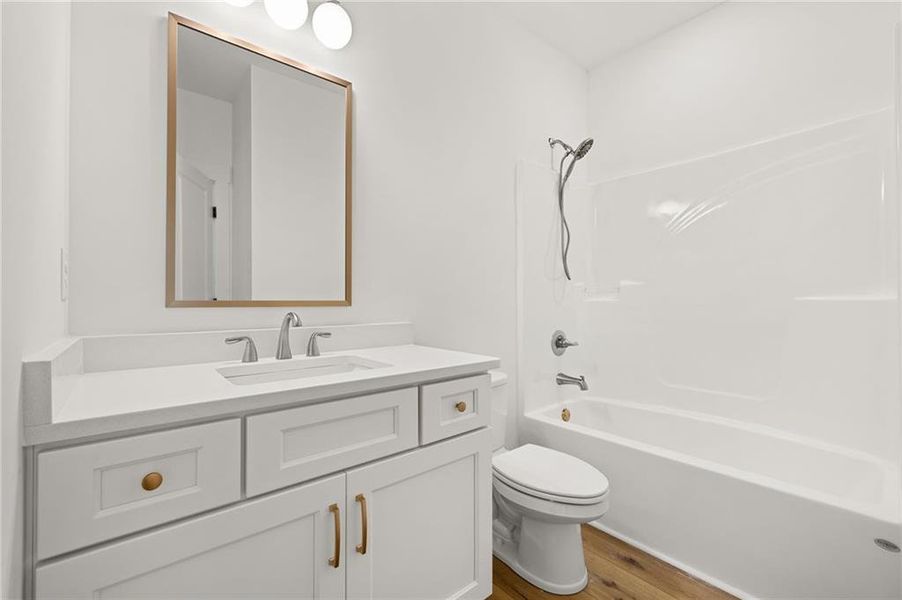 Furnished interior view inside a new home in , Sugar Hill (Image 10).