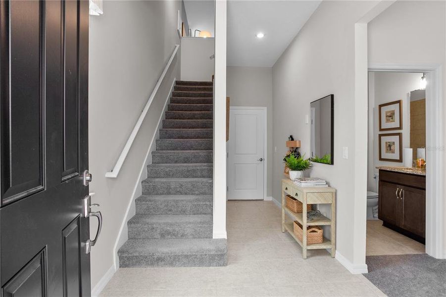 Furnished interior view inside a new home in , Westchase (Image 16).
