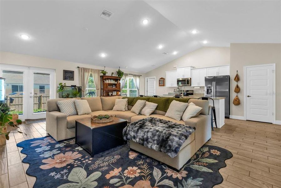 Furnished interior view inside a new home in , Punta Gorda (Image 13).