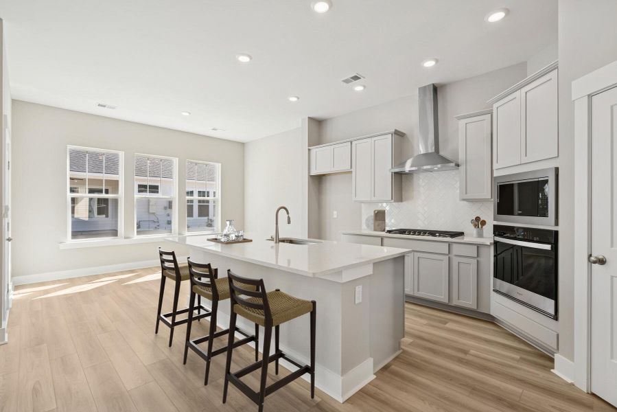 Furnished interior view inside a new home in , Summerville (Image 6).