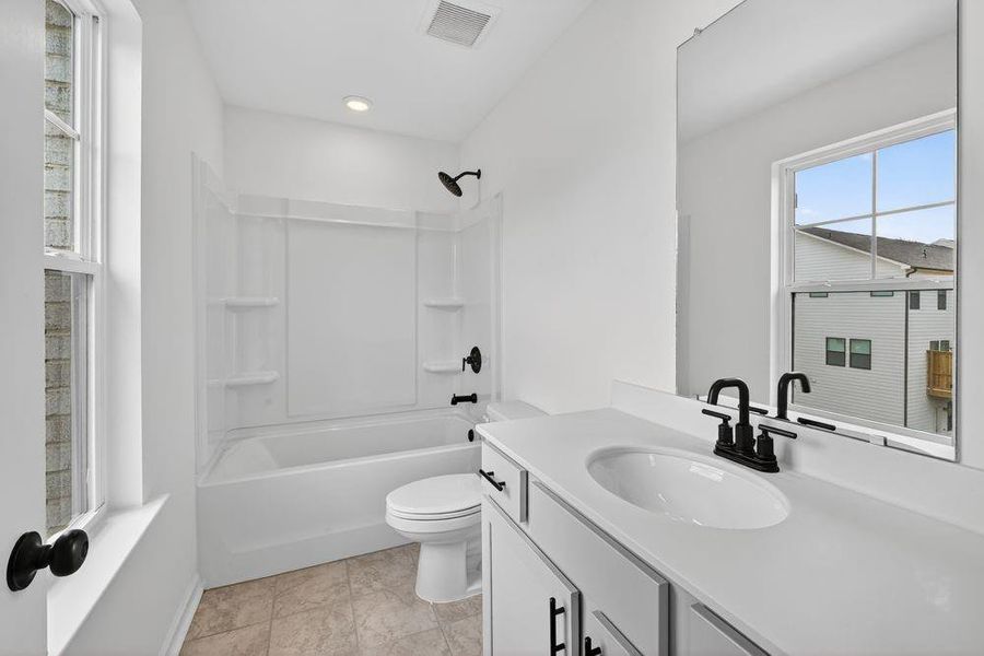 Furnished interior view inside a new home in Rosewood Farm, Lawrenceville (Image 16).