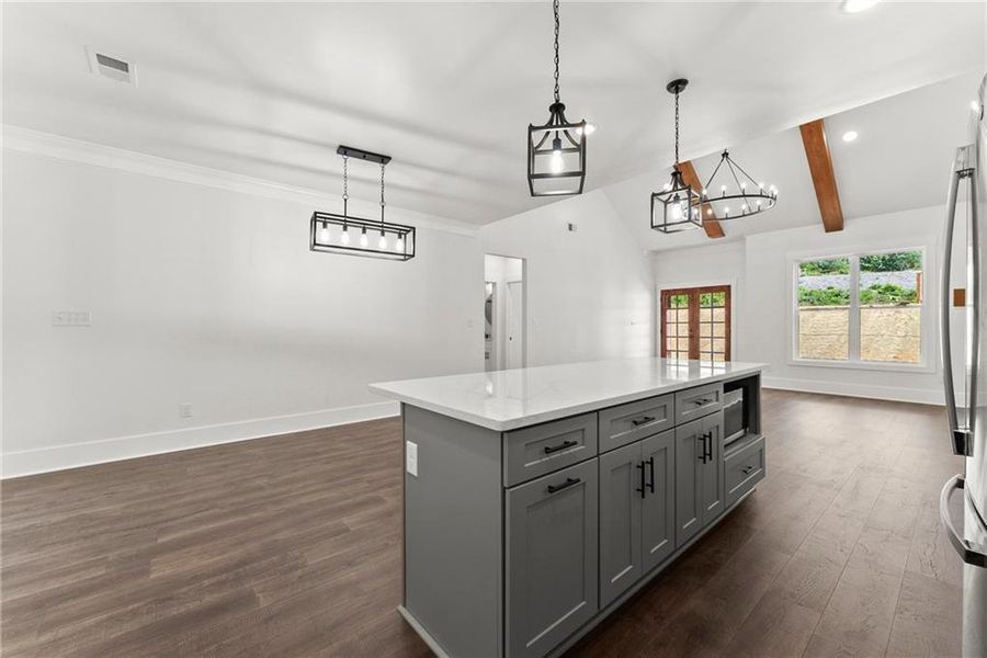 Furnished interior view inside a new home in , Gainesville (Image 5).