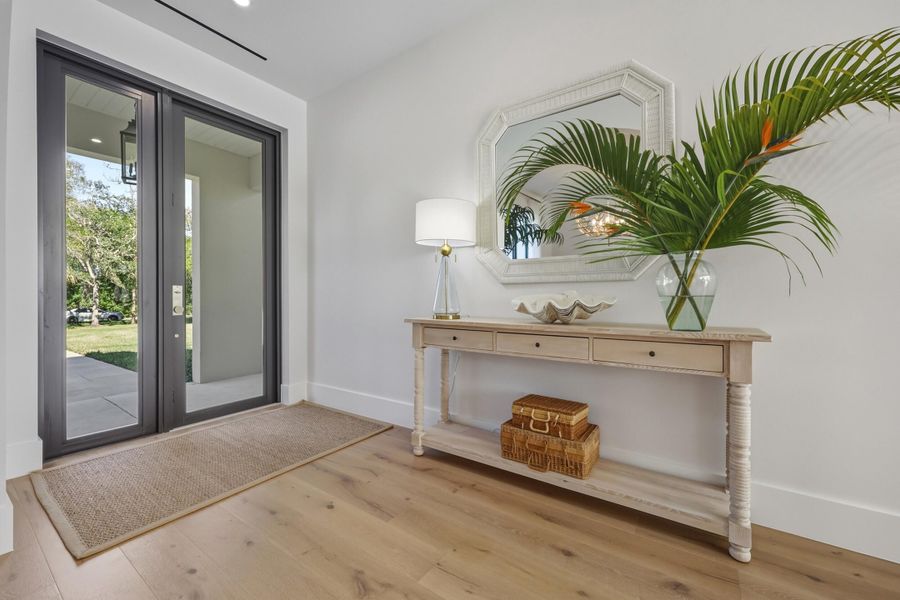 Welcoming grande foyer