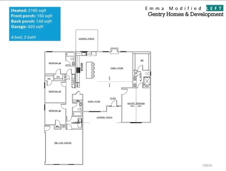 2D floor plan layout of this home in , Carrollton, GA (Image 2). 2D floor plan layout of this home in , Carrollton, GA (Image 2).
