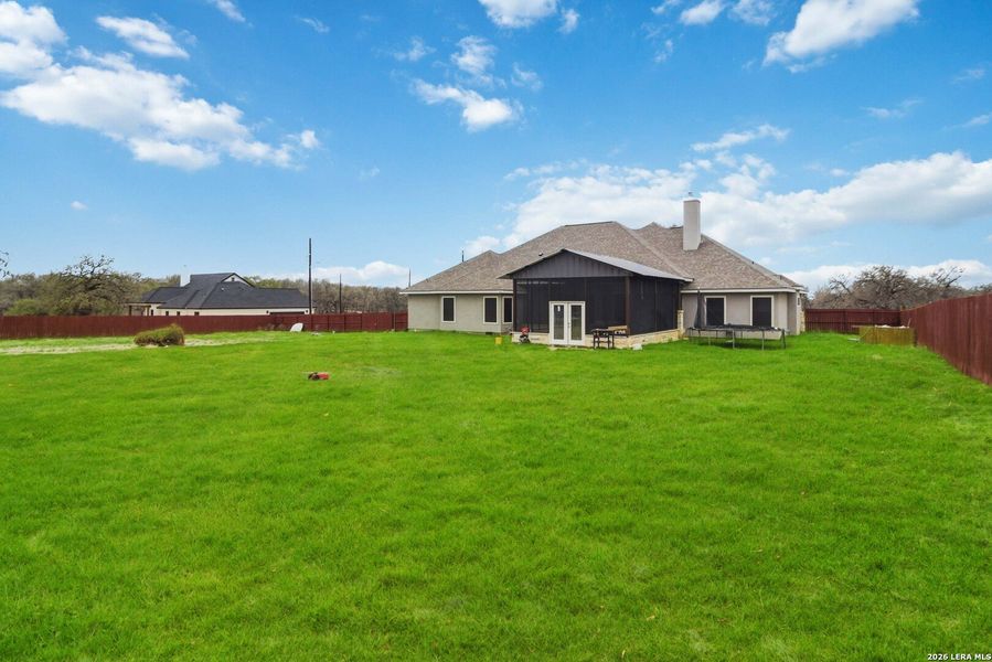 Exterior details and patio area of a home in , La Vernia (Image 26).