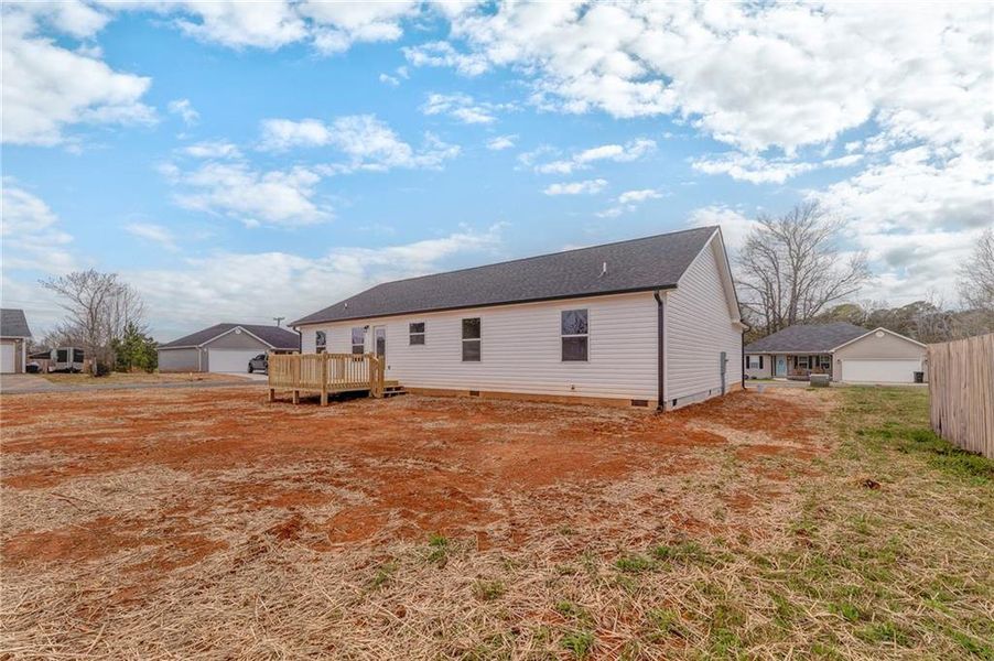 Exterior details and patio area of a home in , Eton (Image 33).