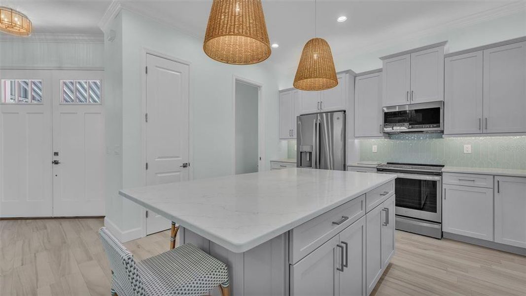 Furnished interior view inside a new home in , Polk City (Image 13).