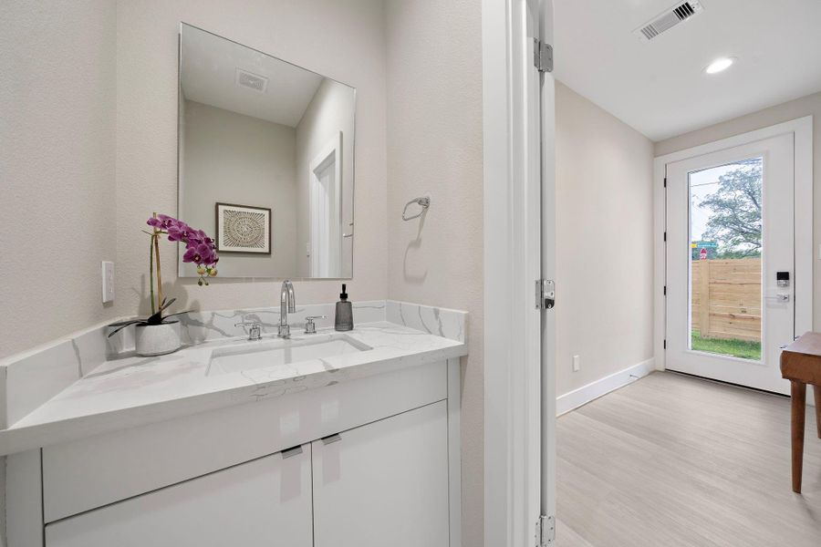 Furnished interior view inside a new home in Scranton Estates, Houston (Image 4).