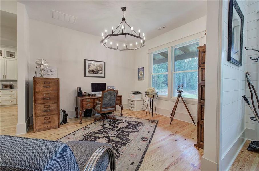 Furnished interior view inside a new home in , Acworth (Image 54).