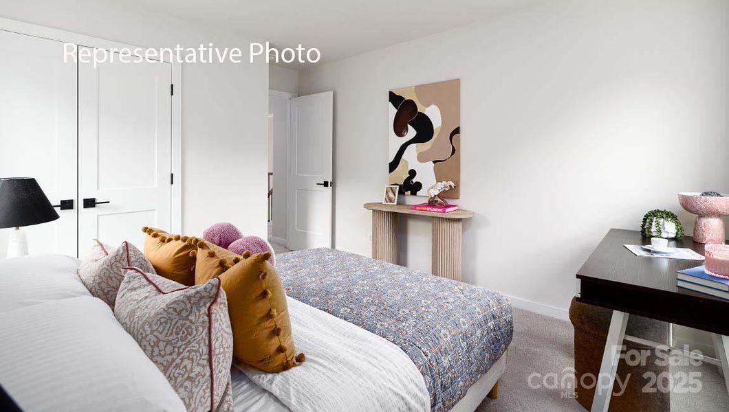Furnished interior view inside a new home in Sanctuary at Southgate, Indian Trail (Image 12).