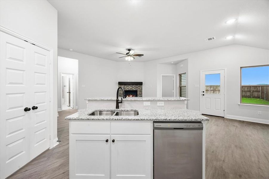 Furnished interior view inside a new home in Fox Landing, Caddo Mills (Image 7).
