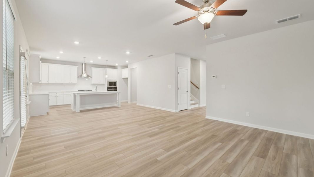 Furnished interior view inside a new home in Hamilton Lakes, Loganville (Image 8).