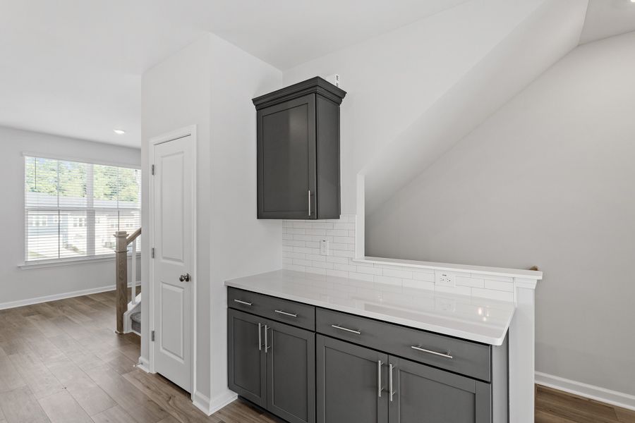 Furnished interior view inside a new home in Renaissance at White Oak, Garner (Image 12). Furnished interior view inside a new home in Renaissance at White Oak, Garner (Image 12).