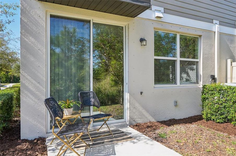 Exterior details and patio area of a home in , Nokomis (Image 3).