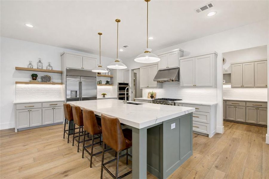 Furnished interior view inside a new home in , Colleyville (Image 8).