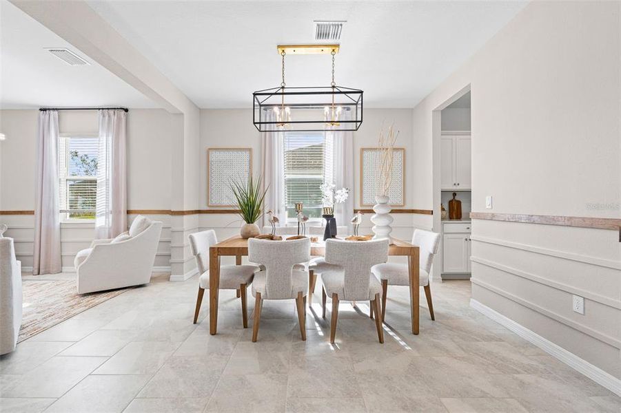 Furnished interior view inside a new home in Rye Ranch: Executive Homes, Parrish (Image 6).